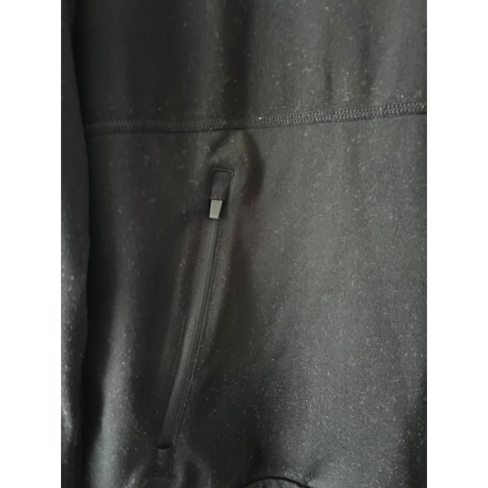 Quince Flowknit Performance Hoodie‎ Black Zip Pockets Sweatshirt size small - Picture 4 of 10